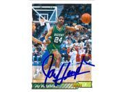 Autograph Warehouse 19135 Jay Humphries Autographed Basketball Card Milwaukee Bucks 1992 Upper Deck No. 81