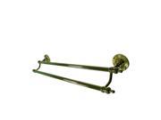 Kingston Brass BA9913PB Templeton 24 Inch Dual Towel Bar Polished Brass