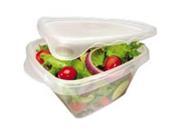 Rubbermaid 7F68RETCHL Take Alongs Square Containers 2 Pack Pack Of 8