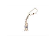Handcrafted Model Ships K 289 Solid Brass Oil Lamp Key Chain 4 in. Decorative Accent