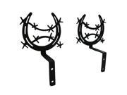 Village Wrought Iron CUR S 142 Horseshoe Swags
