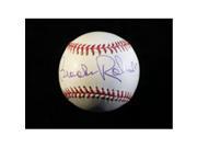 Powers Collectibles 21186 Signed Robinson Brooks Major League Baseball in Blue Ink on the Sweet Spot