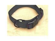 Hamilton Pet Company Adjustable Dog Collar Black .75 X 16 22 FAM 16 22BK
