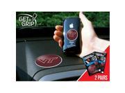 Fanmats 13043 Virginia Tech Get a Grip 2 Pack