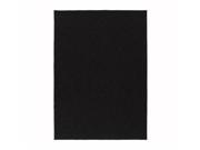 Garland Rug HS 00 RA 7696 15 Herald Square Black 7 Ft. 6 In. x 9 Ft. 6 In. Area Rug