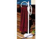 Outdoor Lamp company 402B Loop Designer Towel Holder Bone