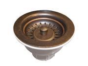 Native Trails DR320 WC Universal 3.5 in. Basket Strainer Weathered Copper
