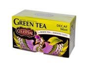 Celestial Seasonings Green Tea Caffeine Free Mint 20 Tea Bags Case of 6