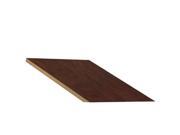 Salsbury 22281MAH Sloping Hood Filler In Line 15 Inches Wide For 21 Inch Deep Extra Wide Designer Wood Locker Mahogany