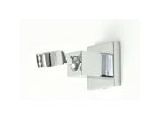 Artos F902 24BN Square Handshower Holder Brushed Nickel