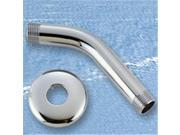 Mintcraft 7240815 Shower Arm Metal Chrome 6 In.