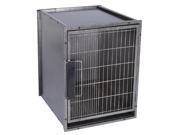 Pet Pals ZW5202 24 17 ProSelect Modular Kennel Cage Sm Graphite