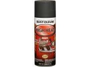 Rustoleum 248903 12 Oz Flat Black High Heat Automotive Spray Paint