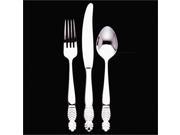 Ginkgo 079914 24005 5 Pineapple 5 Piece Place Setting Heavyweight 18 10 Stainless Hospitality Motif