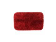Garland Rug PRE 2440 04 Finest Luxury 24 in. x 40 in. Ultra Plush Washable Nylon Rug Chili Pepper Red
