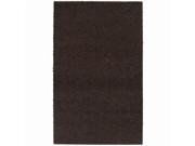 Garland Rug SP 00 RA 0057 03 Southpointe Shag Chocolate 5 Ft. x 7 Ft. Area Rug