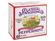 Celestial Seasonings 28072 3pack Celestial Seasonings Peppermint Herb Tea 3x40 bag