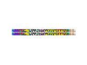 Musgrave Pencil Co Inc MUS2329D Perfect Attendance Pencil 12Pk
