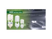 Overdrive 85W High Wattage Bulbs Spiral 277V E39 4100K Cool White Pack Of 6