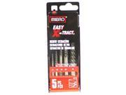 Mibro 5 Piece SetSpiral Flute Screw Extractors 155120