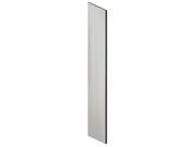 Salsbury 33336GRY Side Panel For 21 Inch Deep Designer Wood Locker With Sloping Hood Gray