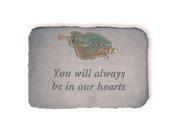 Kay Berry 06290 You Will Always...with Metal Trumpet Angel verde