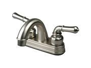 Ultra Faucets UF08343C Two Handle Brushed Nickel Non Metallic Series Lavatory Fa