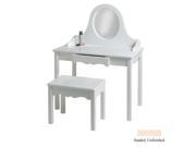 Little Colorado 04729UNF Vanity and Bench Set Unfinished