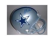 Victory Collectibles VIC 000172 30507 1 Troy Aikman Autographed Dallas Double Inscription Replica Helmet