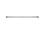 Kingston Brass SR111 60 72 in. Tension Shower Rod with Decorative flange