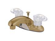 Kingston Brass KB6152 Two Handle 4 in. Centerset Lavatory Faucet with Retail Pop up