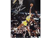 Superstar Greetings Dennis Rodman Signed 8 X 10 Photo Action Lakers Rebounding Vs. Sonics DR 8b