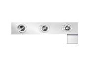 Afina Corporation LC31STRISA 31 in.Surface Mount Contemporary Light Bar Tribeca Satin Silver