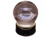 Paragon Innovations Co YankeeLES Yankee Stadium Etched In A Crystal Ball Base Musical Lit. Plays Take me out to the Ballgame