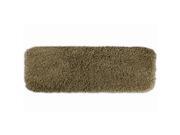 Garland Rug SER 2260 18 Serendipity 22 in. x 60 in. Shaggy Washable Nylon Rug Taupe