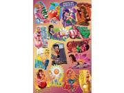Bulk Buys Scratch N Sniff Scented Spicy Girls Stickers Case of 144