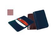 Raika ST 112 PINK Full Leather Business Card Holder Pink