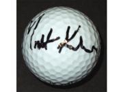 Larry Nelson Autographed Golf Ball With Free Display Case