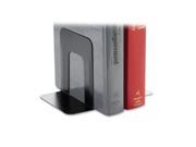 Business Source BSN42550 Bookend Supports Standard 4 9in.x5 .7in. 5 .3in. Black