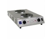 BroilKing CDR 1TFBB Double Space Saver Hot Plate
