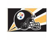 Annin Flagmakers 1356 Officially Licensed Pittsburgh Steelers Flag 3 ft. X 5 ft.