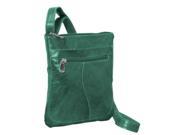 David King Co 3598G Florentine Slender Shoulder Bag Green