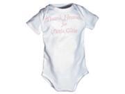 Raindrops 28453P9 Raindrops Thank Heaven for Little Girls Embroidered Body Suit size 6 9 mo.
