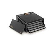 Excalibur 3500B 5 Tray Deluxe Black With Pin Book Dehydrator