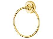 Kingston Brass BA314PB Classic 6 Inch Towel Ring Polished Brass