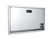 Foundations 100SS R Recessed full stainless steel changing station horizontal mount Stainless Steel