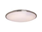 Maxim Lighting 87210SN Rim EE 1 Light Flush Mount Satin Nickel