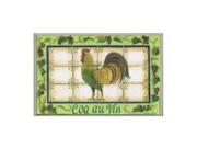 Stupell Industries KWP 718 Coq Au Vin Rect Wall Plaque