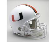 Victory Collectibles 31432 Rfa C Miami Hurricanes Full Size Authentic Football Helmet by Riddell
