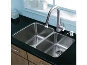 Vigo Inductries VG15310 VIGO All in One 32 inch Undermount Stainless Steel Kitchen Sink and Faucet Set